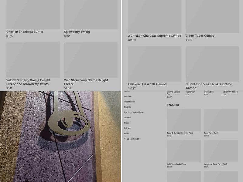 Taco Bell Menu
