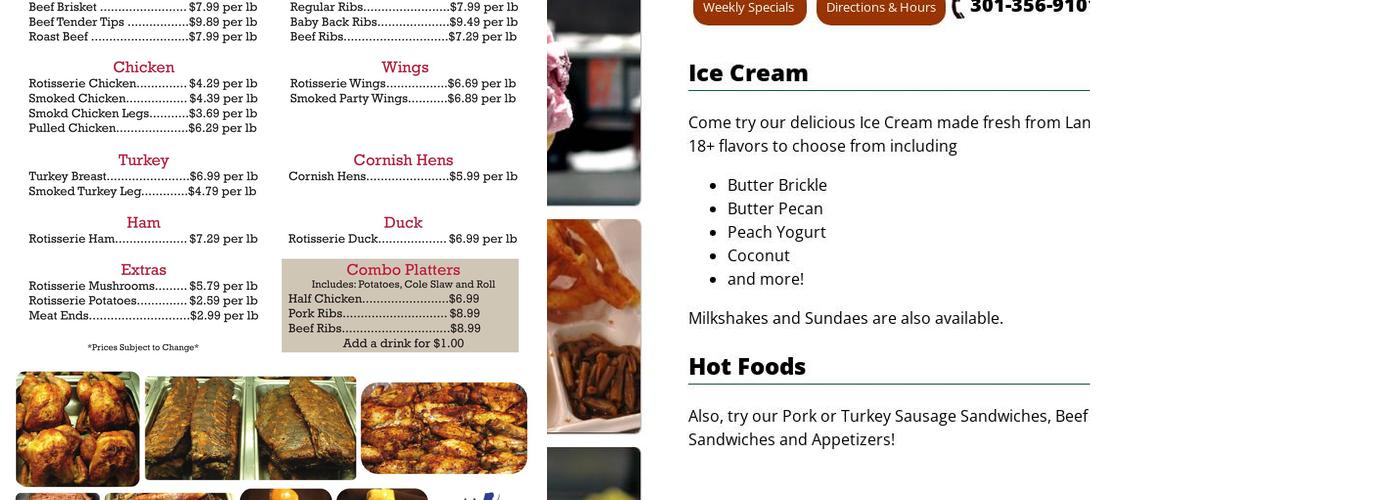 Stoltzfus Bakery LLC Menu