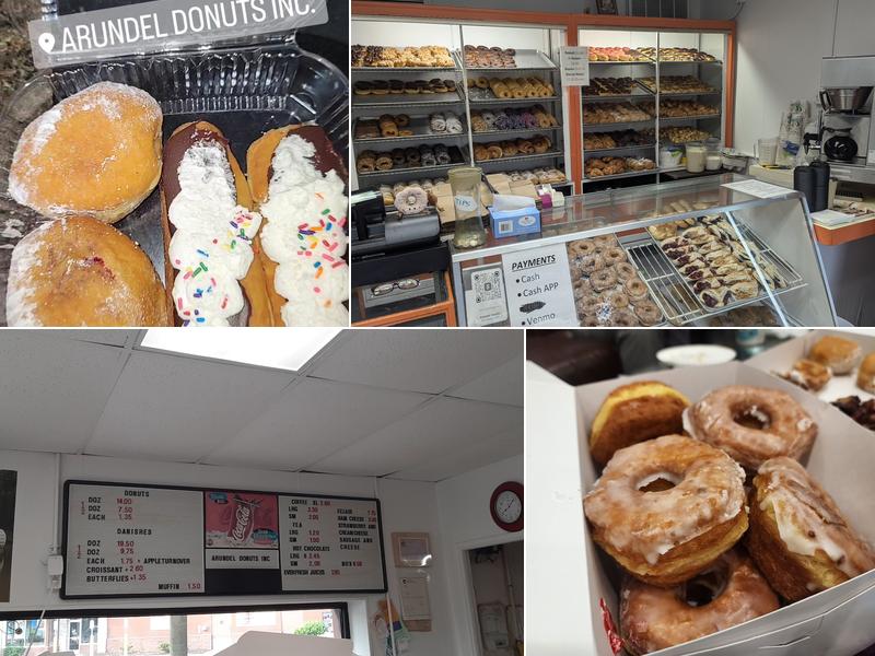 Arundel Donuts Menu