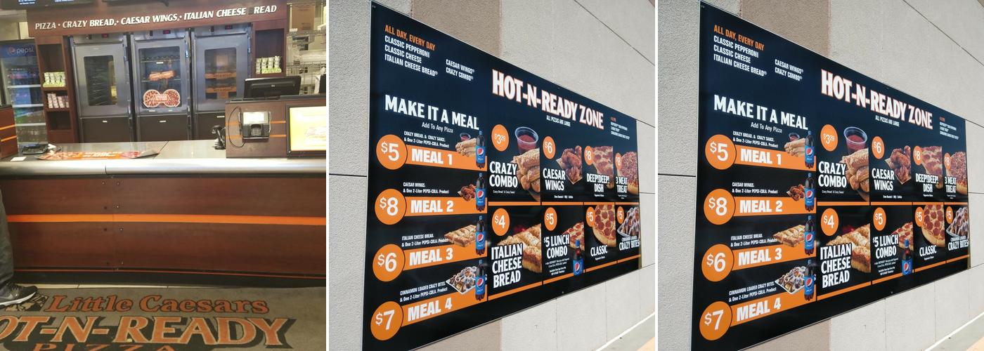 Little Caesars Pizza Menu