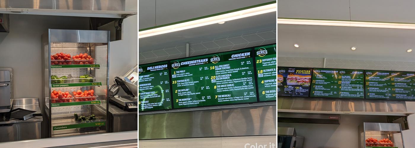 Subway Menu