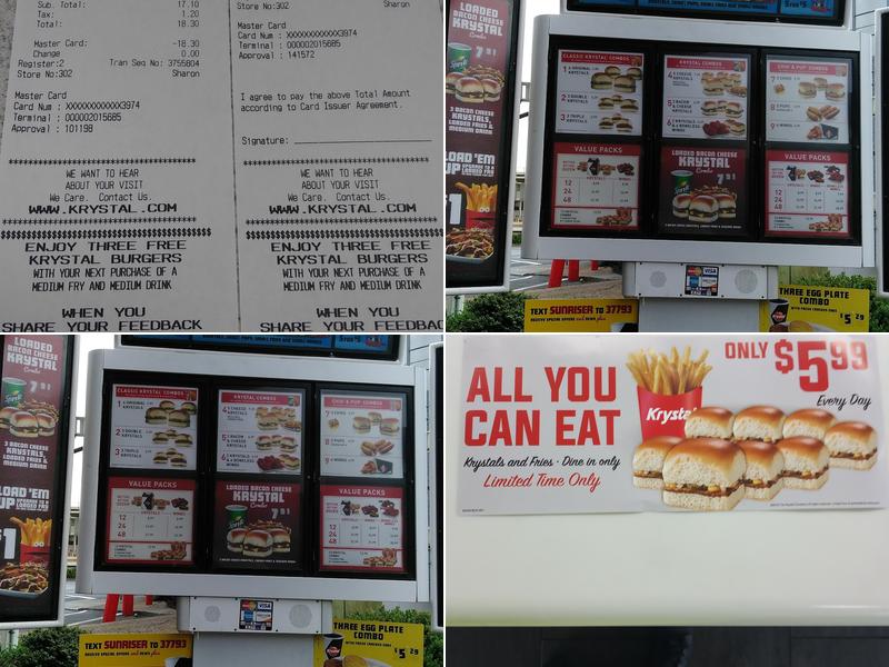 Krystal Menu