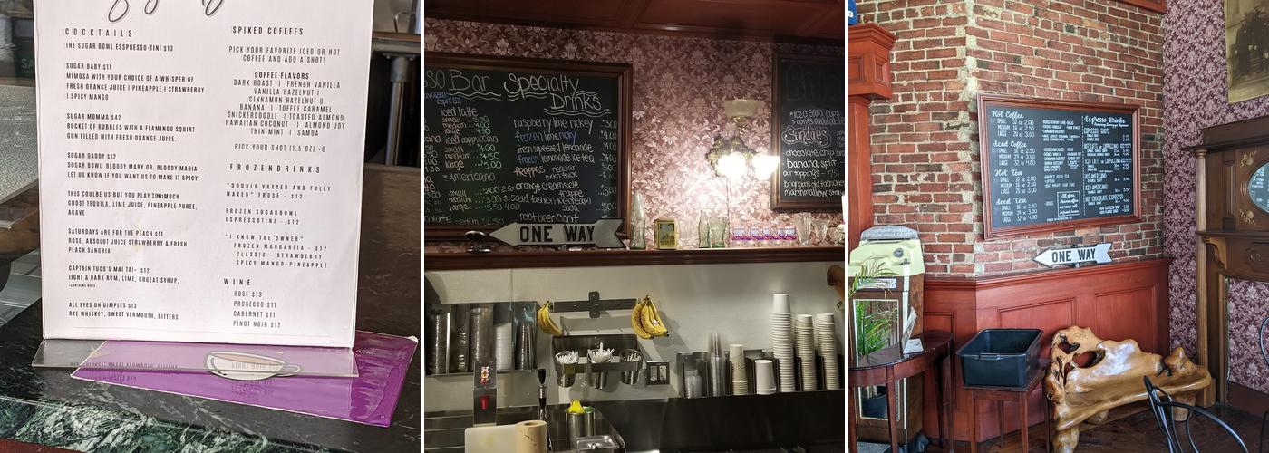 Sugar Bowl Coffee Menu