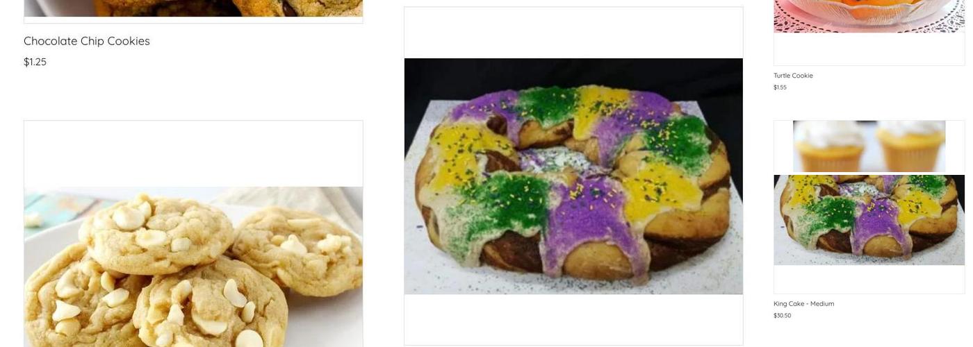 Mad Batter Bakery Menu