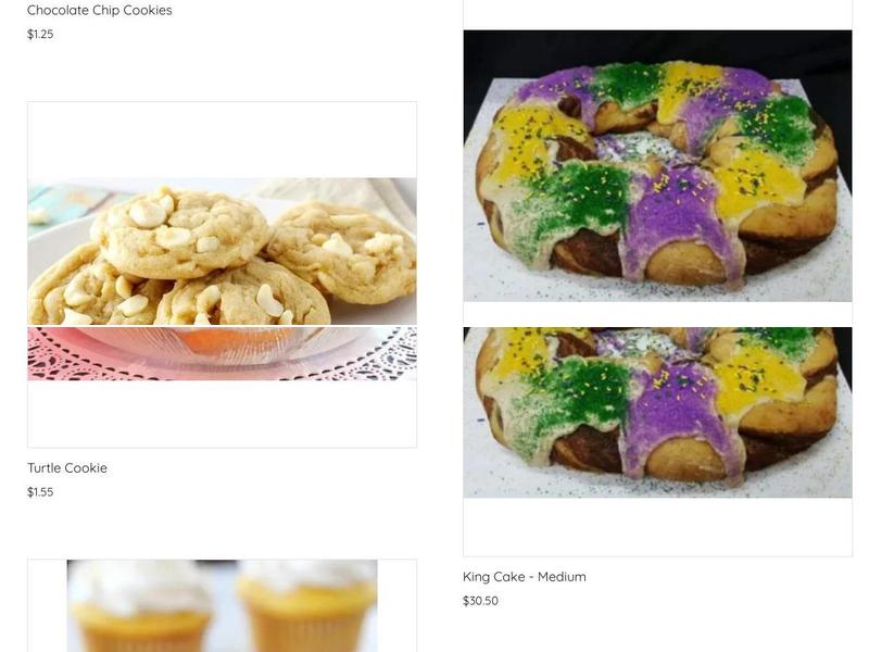 Mad Batter Bakery Menu