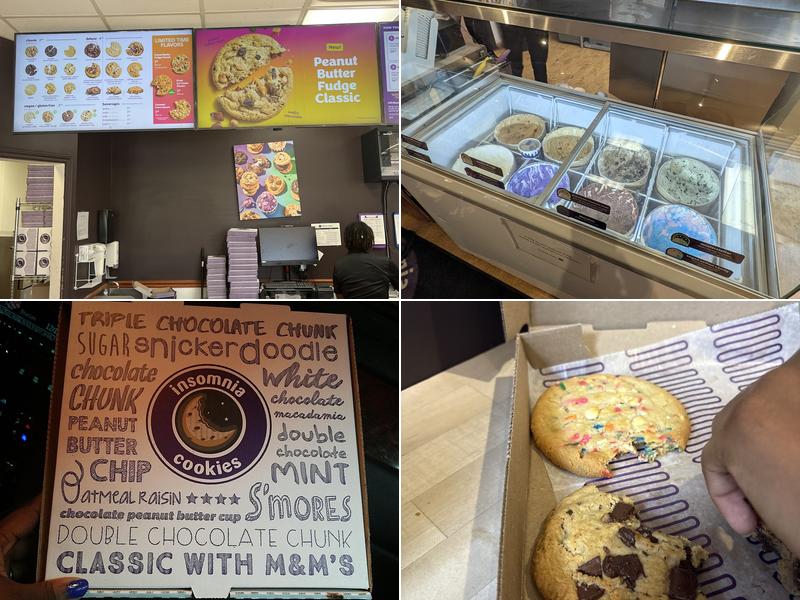 Insomnia Cookies Menu