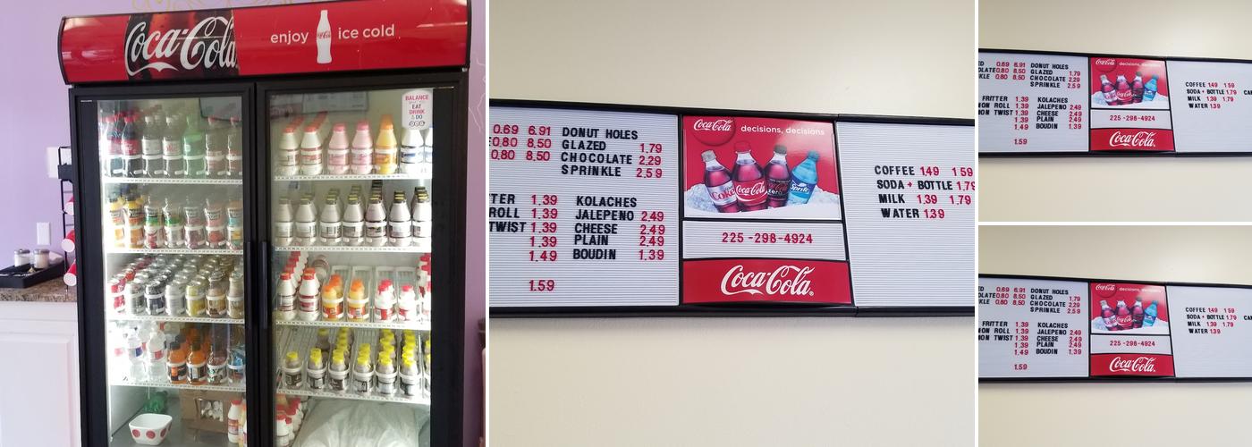 Mary Lee Donuts Menu