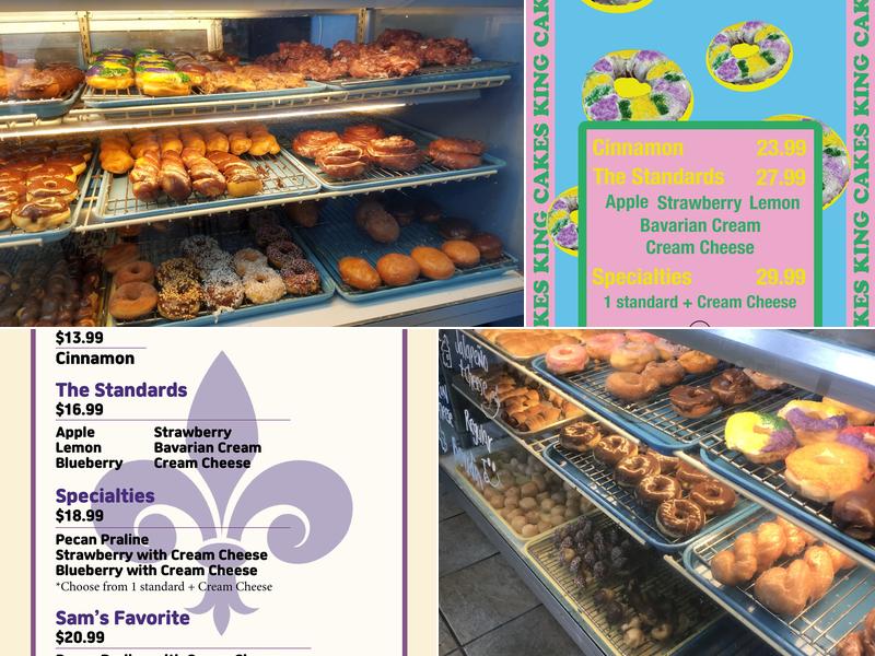 Mary Lee Donuts Menu