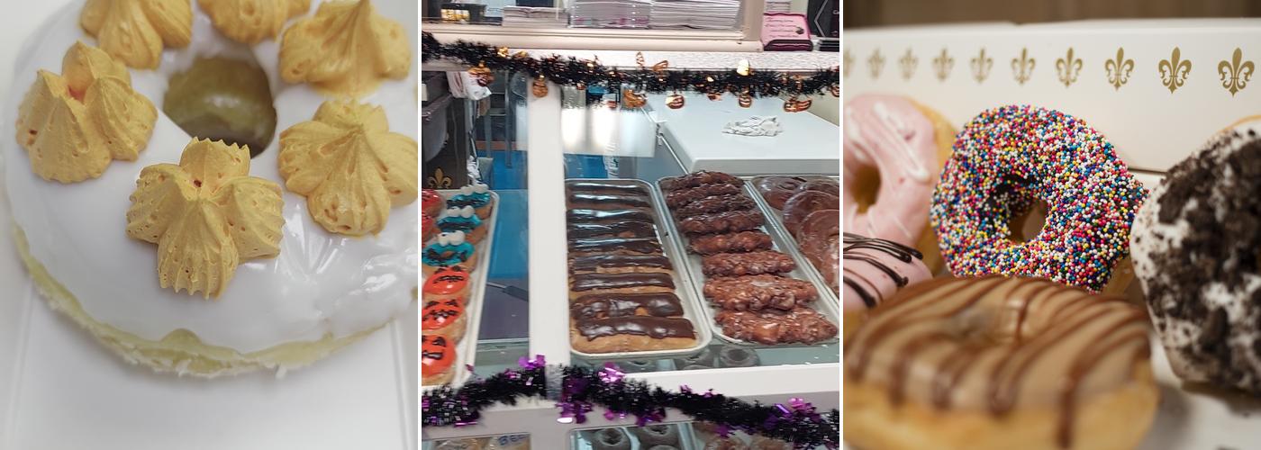 Fleur de Lis Donuts Menu