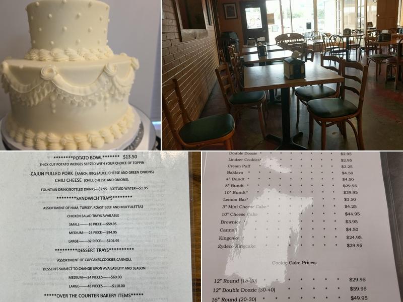 Pronia's Deli and Bakery Menu