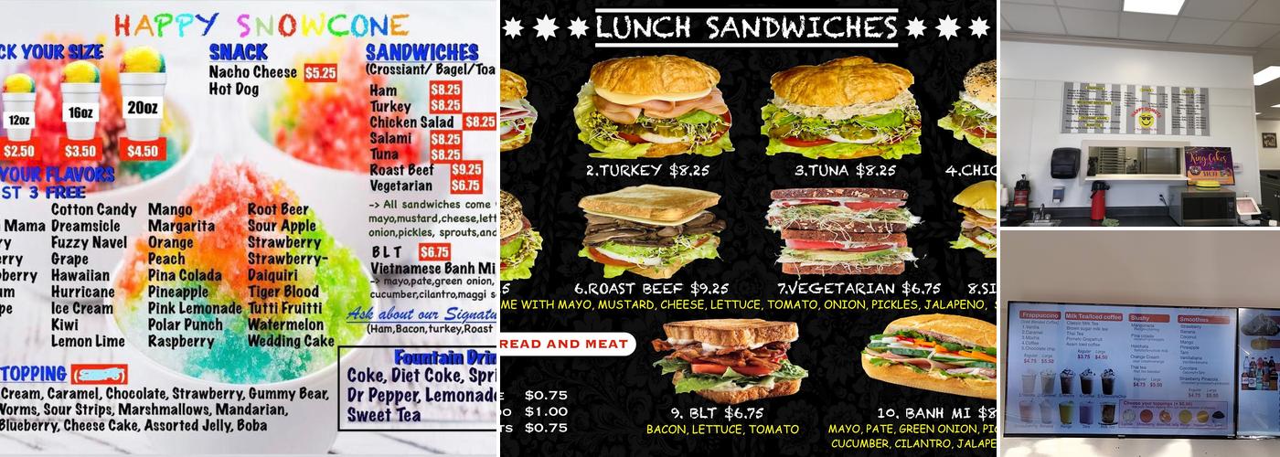 Happy Donuts.Hwy14 Menu