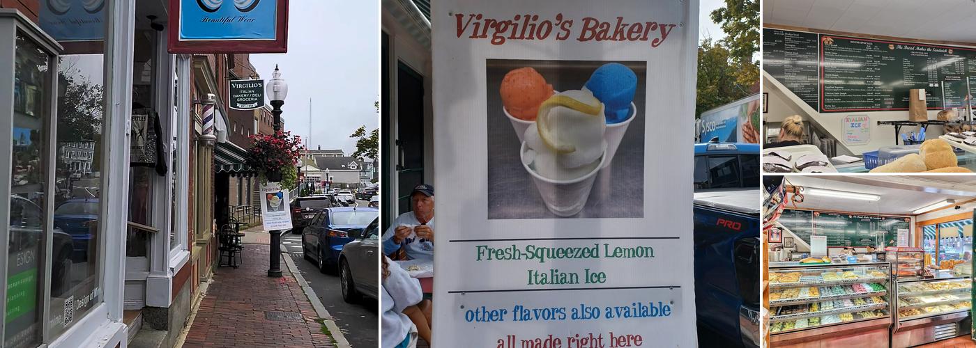 Virgilio's Bakery Menu
