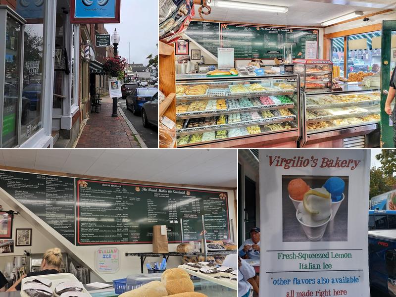 Virgilio's Bakery Menu