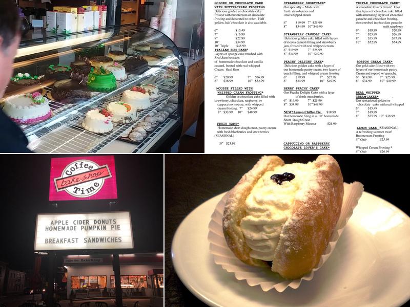 Coffee Time Bake Shop Menu