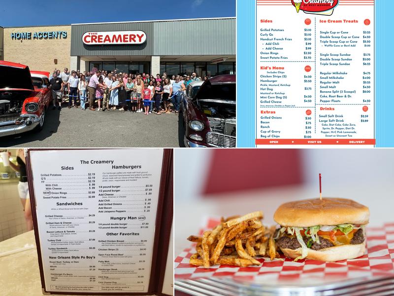 Creamery Menu