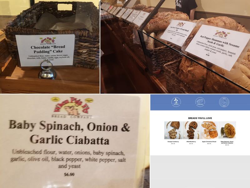 When Pigs Fly Breads Menu