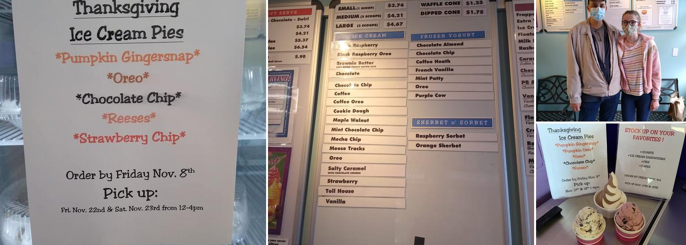 Scoops N More Menu