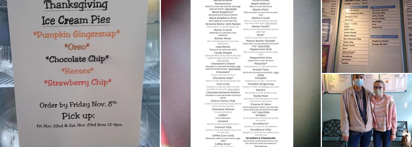 Scoops N More Menu