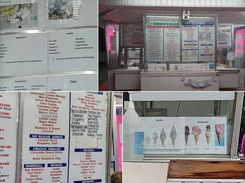 Mr. Cone Menu