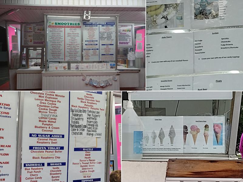Mr. Cone Menu