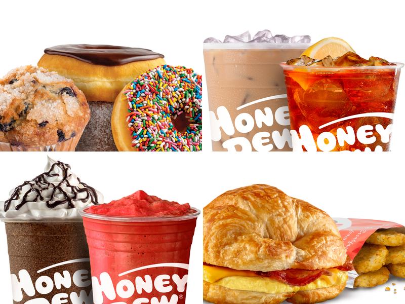 Honey Dew Donuts Menu