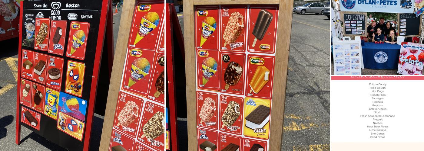 Dylan & Pete's Ice Cream Truck Menu