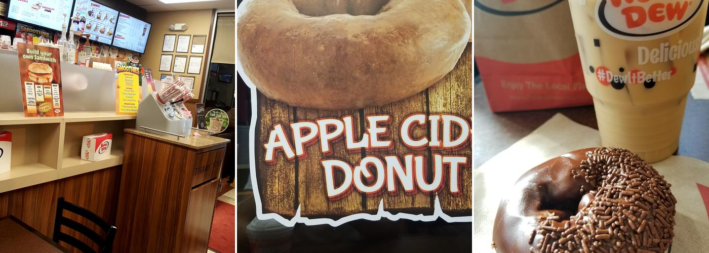 Honey Dew Donuts Menu