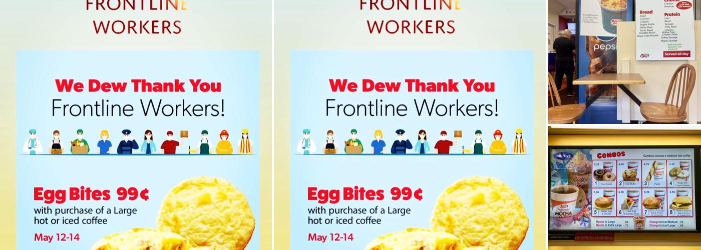 Honey Dew Donuts Menu