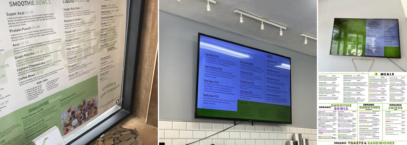 Energize Menu