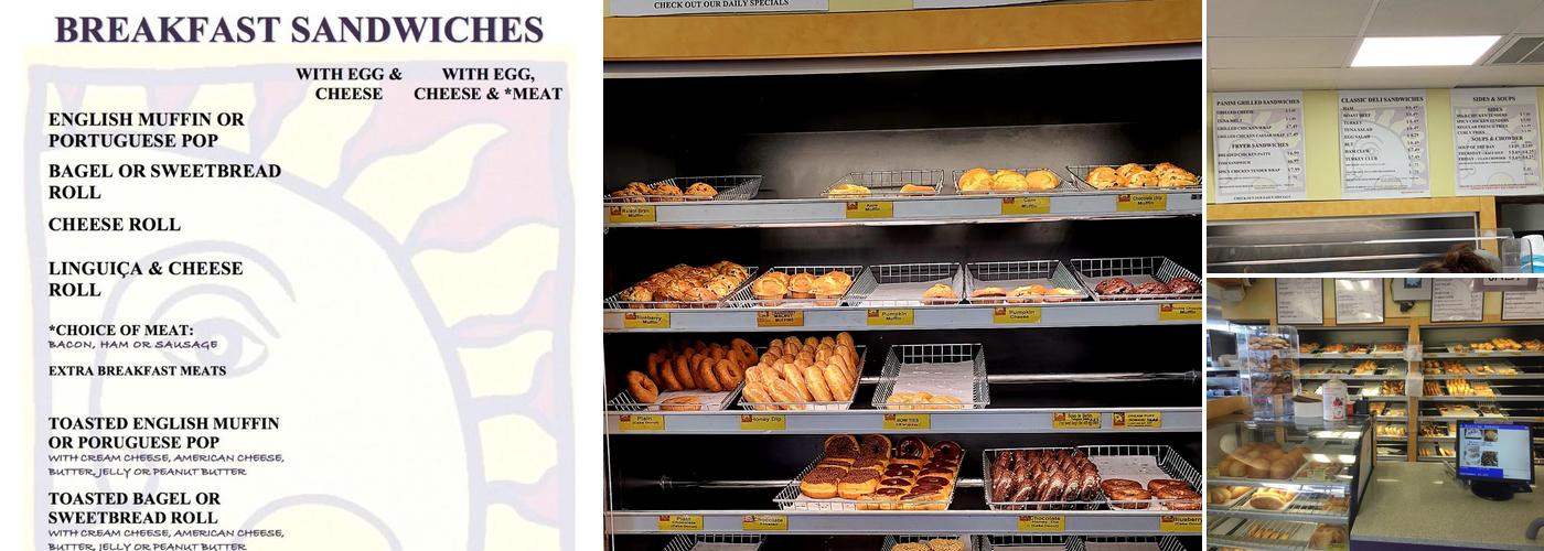 Sunrise Bakery Menu