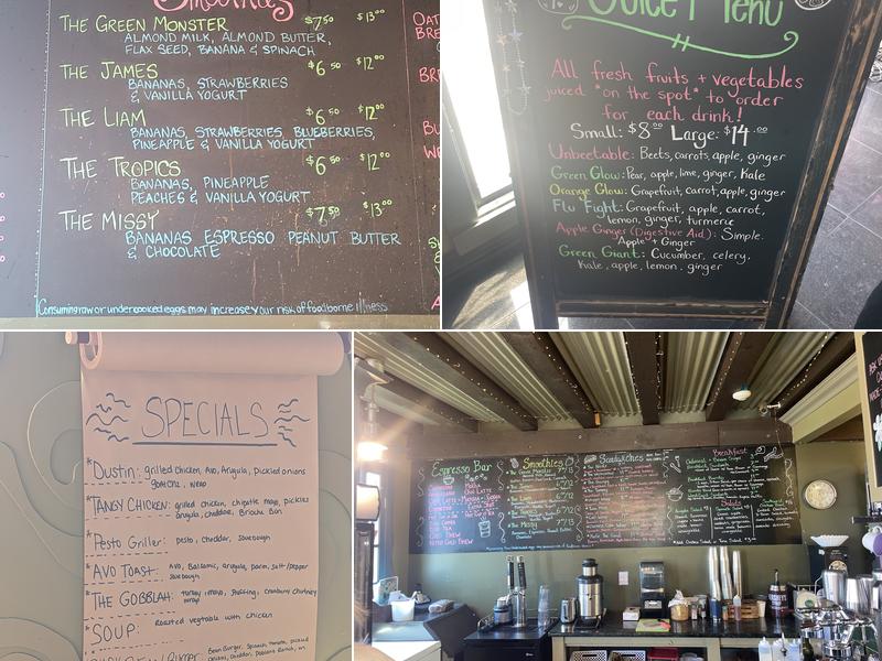 Flour Girls Baking Company Menu