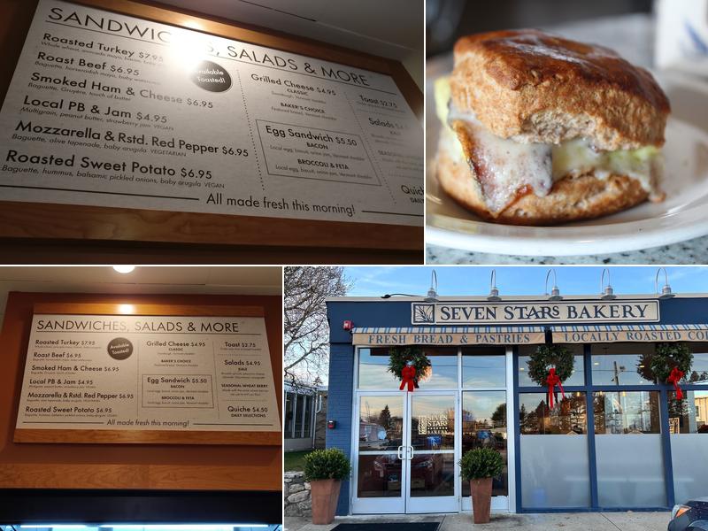 Seven Stars Bakery Menu