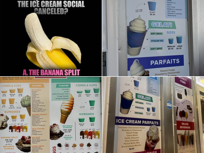 Dairy Barn of Randolph Menu