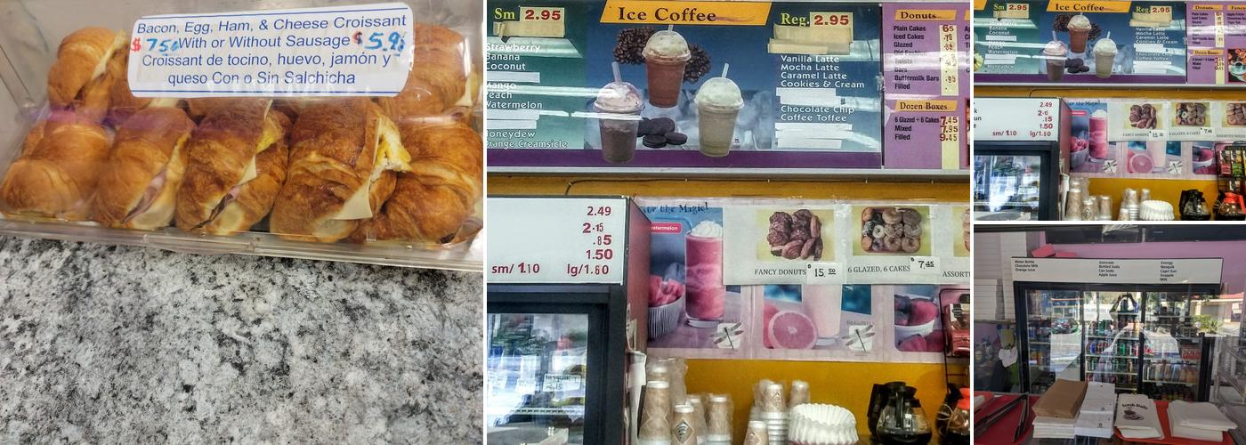 Jenny's Donuts Menu