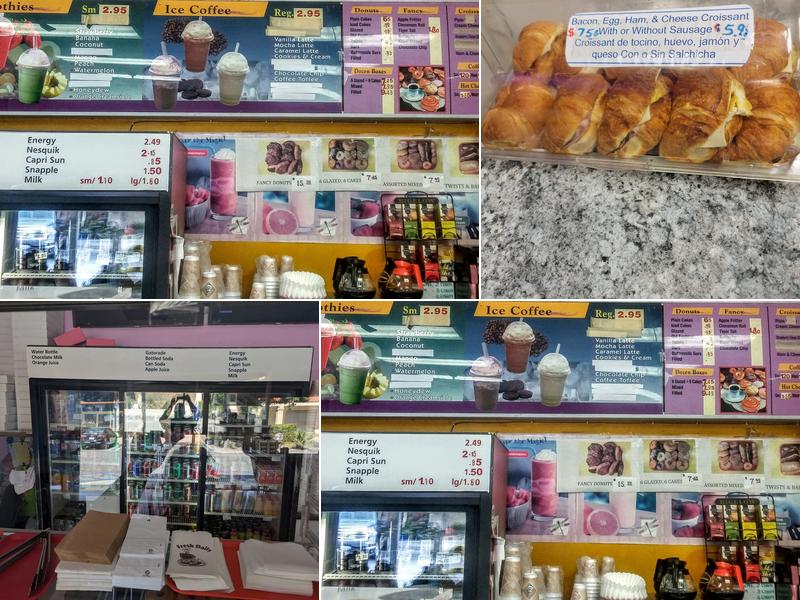 Jenny's Donuts Menu