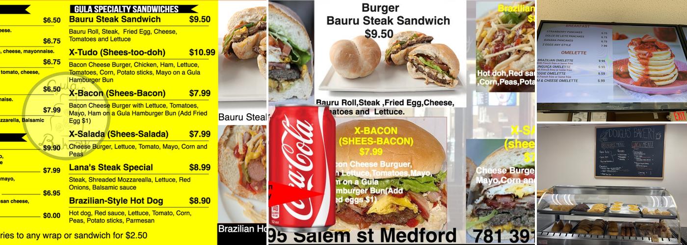 Douglas Bakery Menu