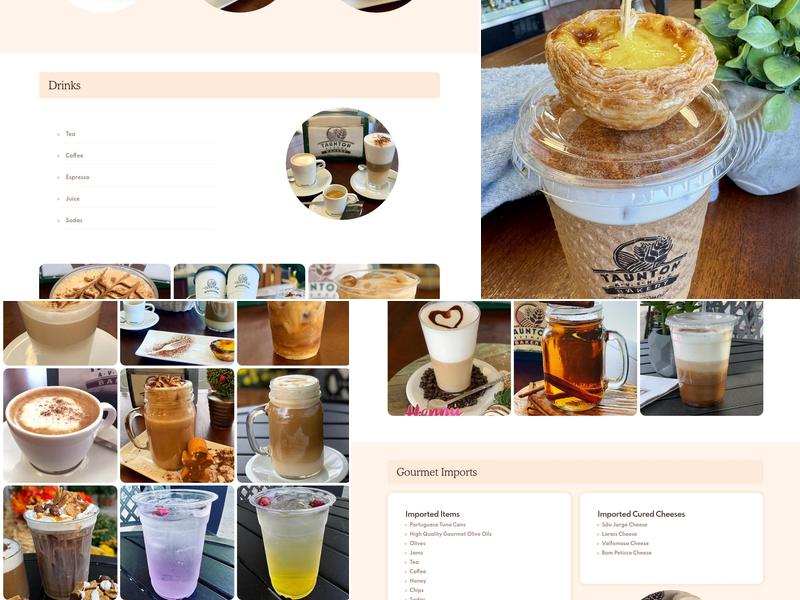 Taunton Ave Bakery Menu