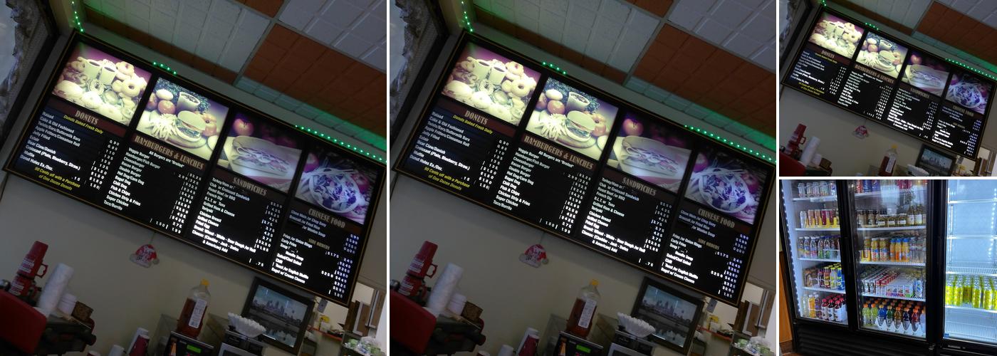 Crystal's Corner Menu