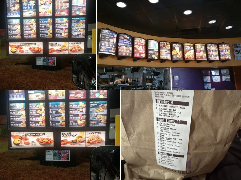 Taco Bell Menu