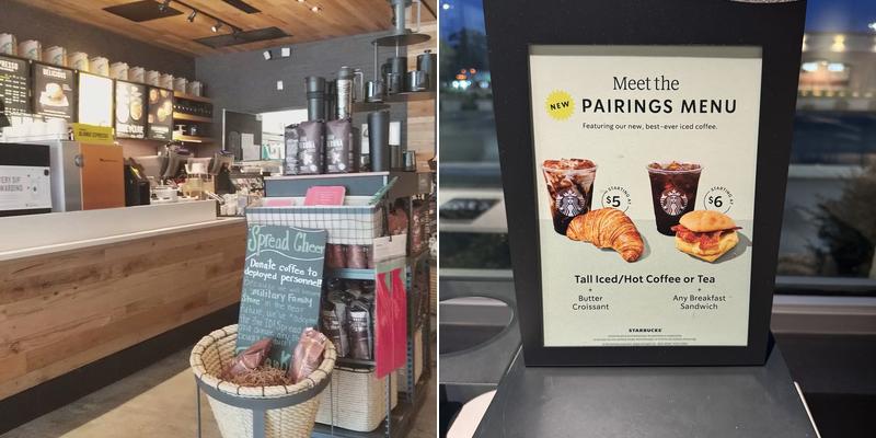 Starbucks Coffee Company Menu