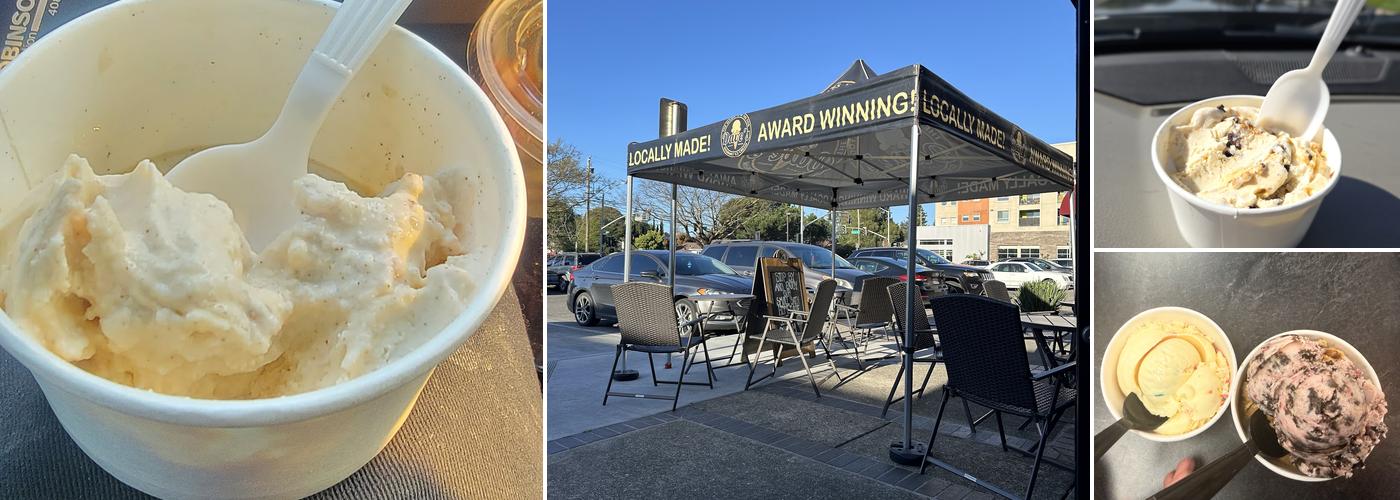 Dave's Gourmet Ice Cream Menu