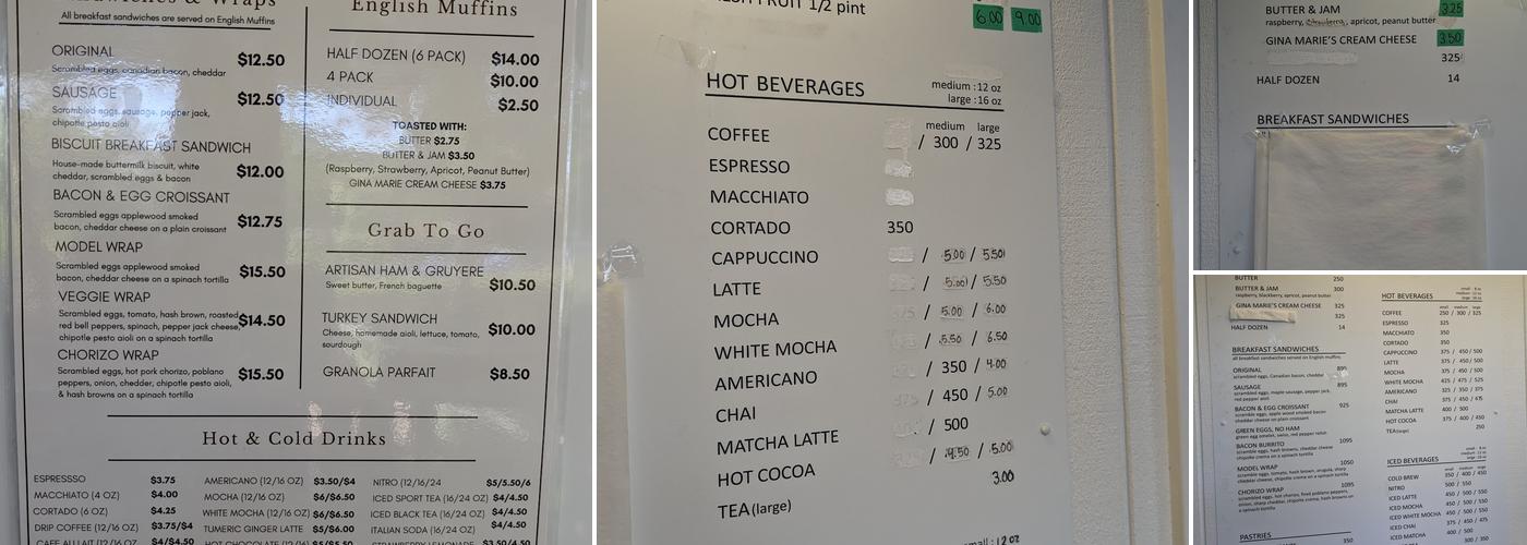Mini Model Menu