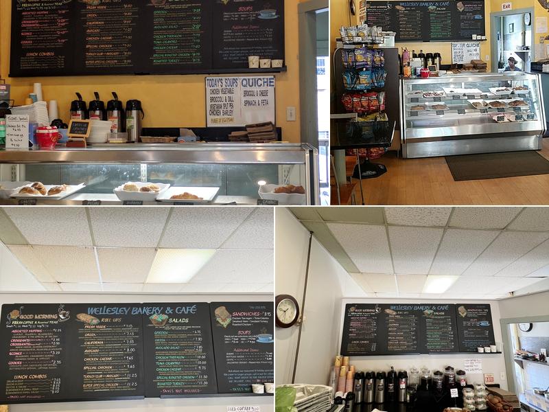 Wellesley Bakery Menu