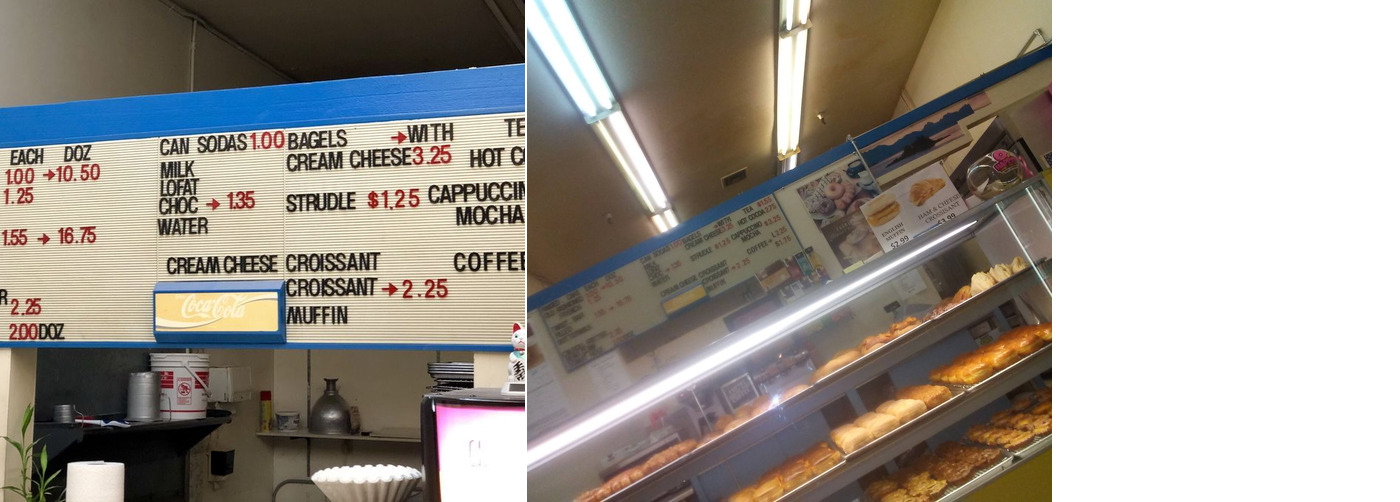 Happy's Donut Tree Menu