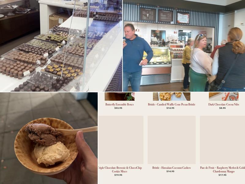 Anette's Chocolate & Ice Cream Menu