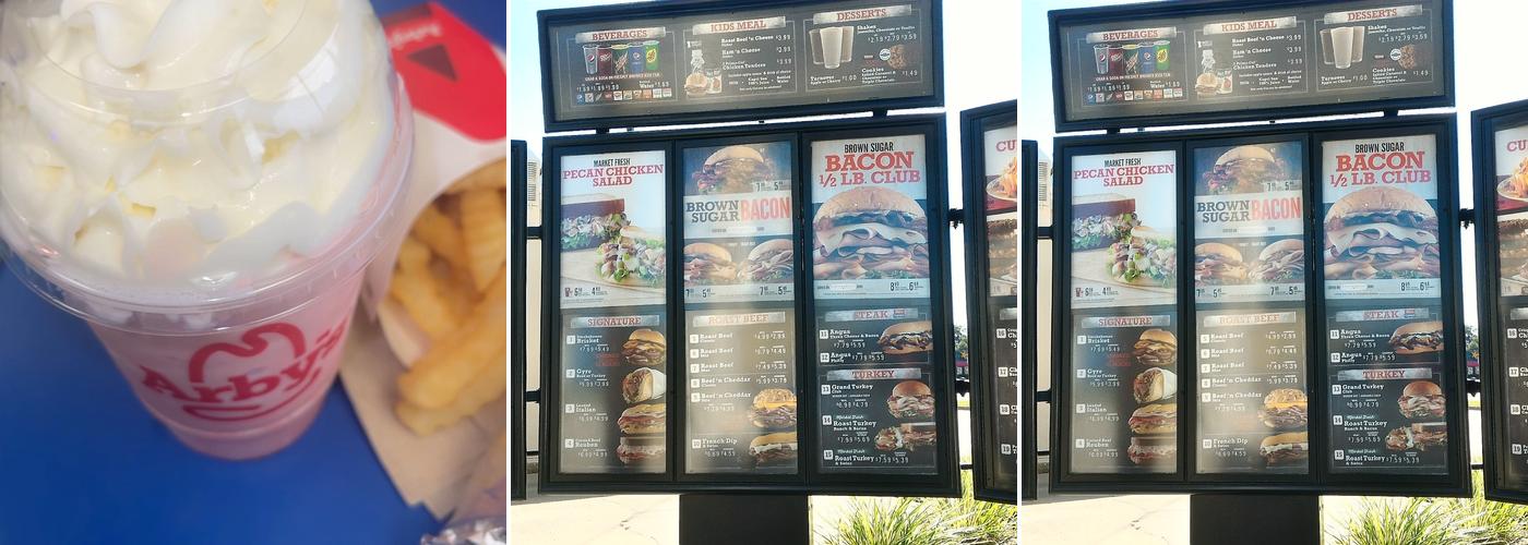 Arby's Menu