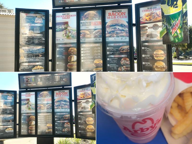 Arby's Menu