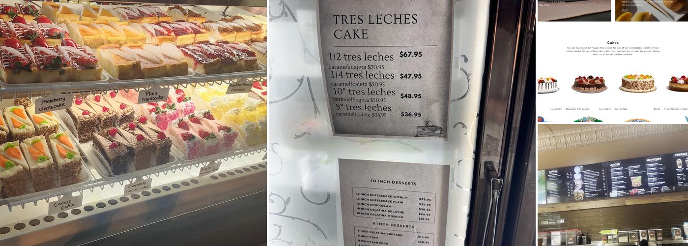 MexicanTown Bakery Menu