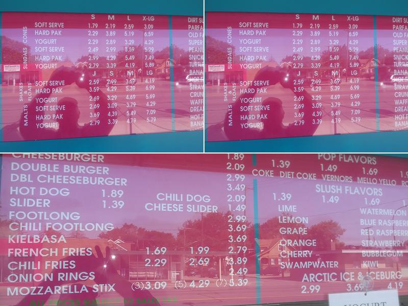 Honee-Bee Donuts Menu