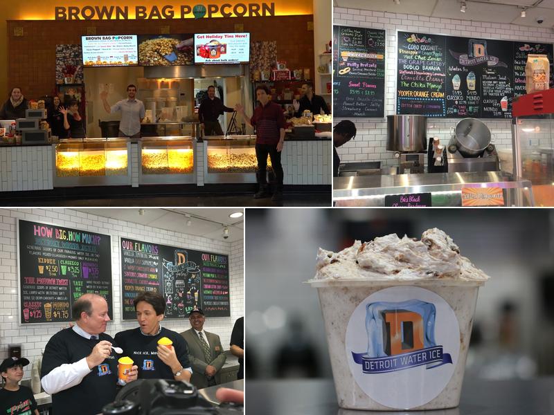 Detroit Water Ice Factory Menu